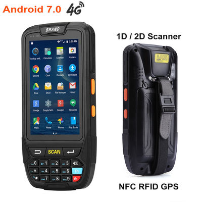 4,0 escáner industrial Android del terminal 4G PDA del PDA de la pulgada 480x800