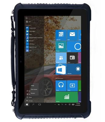 Tablet PC rugoso Windows 10, BT4.2 10,1 pulgada Windows Tablet de RS232 10000mAh