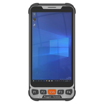 5,5 tableta rugosa Windows de la pulgada 1.44Ghz 10 favorables IP67 con el 2.o escáner del código de barras