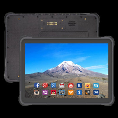 IP65 10,1 tableta rugosa Windows de la pulgada Z8350 10 favorables 4G LTE con el lector de la frecuencia ultraelevada
