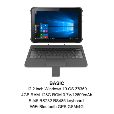 CPU rugosa Z8350 de la tableta de Windows del 16:10 con la ayuda ISO/IEC de NFC