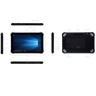 12,2 CPU rugosa 6Y30 de Intel de la tableta de la pulgada 1920x1200 Windows 10