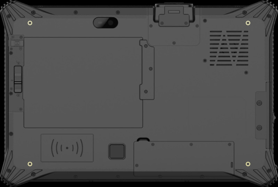 Tableta rugosa industrial Windows 10 de RUGLINE con NFC 1D/2.o escáner