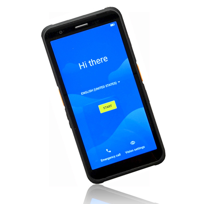 5,7&quot; DE ALTA CALIDAD DISPOSITIVO DE BOLSILLO de NFC PDA del ESCÁNER del CÓDIGO DE BARRAS de 4G + de 64G ANDROID