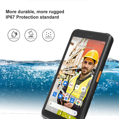 5,7&quot; DE ALTA CALIDAD DISPOSITIVO DE BOLSILLO de NFC PDA del ESCÁNER del CÓDIGO DE BARRAS de 4G + de 64G ANDROID